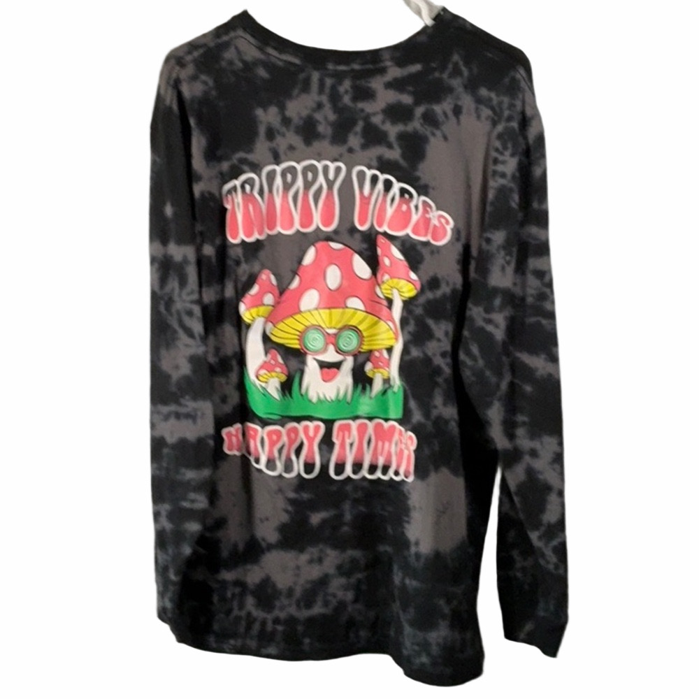 Eighty Eight Black Tie-Dye Shirt - Picture 3 of 5